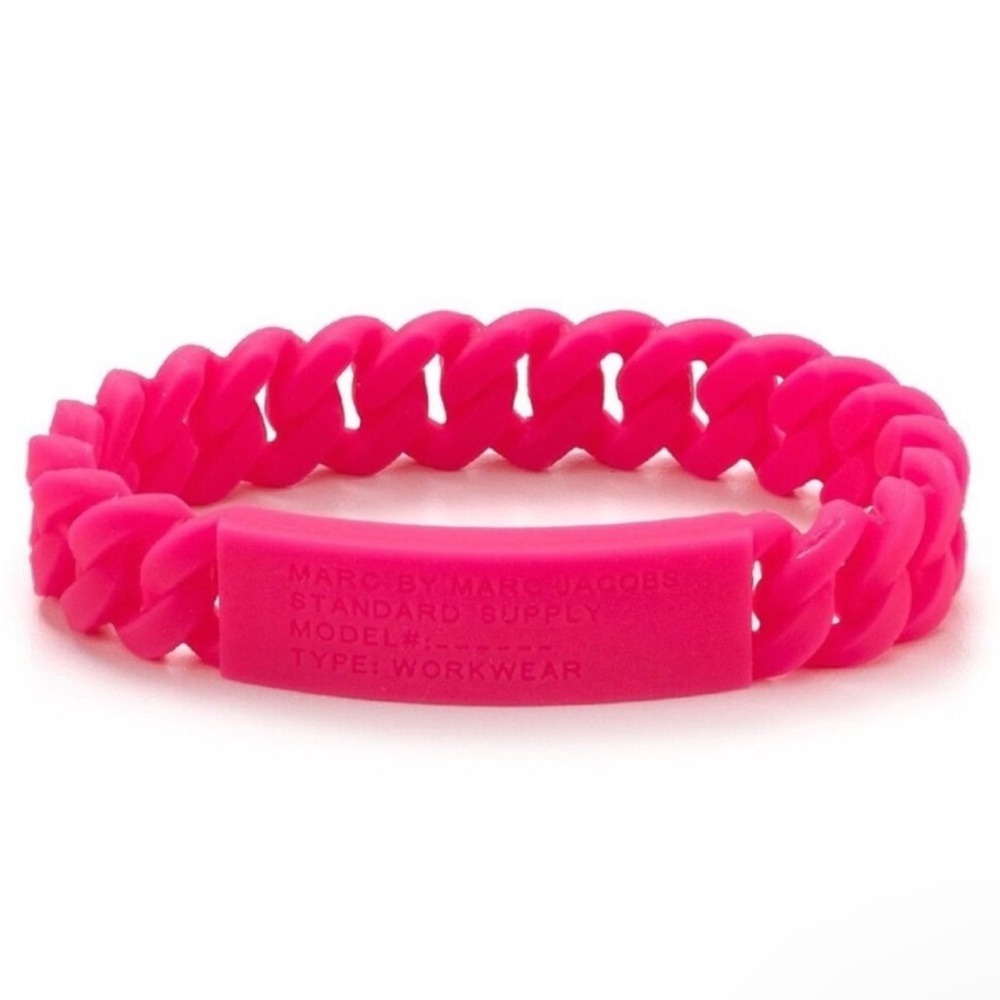 Marc by Marc Jacobs Braided Silicone Bracelet